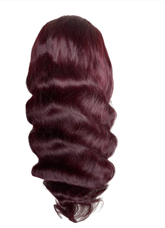HD Lace Wig – 99J HD Lace Wig – Wine Red Beauty